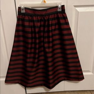 Forever 21 skirt , red and black